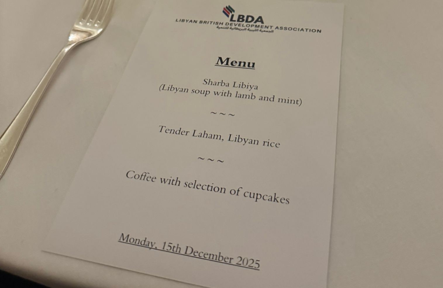 lbda table menu